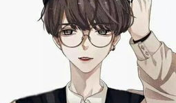 戴眼镜的动漫人物